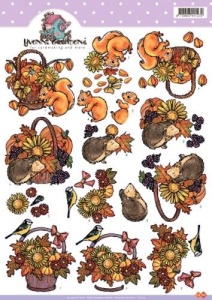 Yvonne Creations knipvel dieren CD10172 (Locatie: 1336)