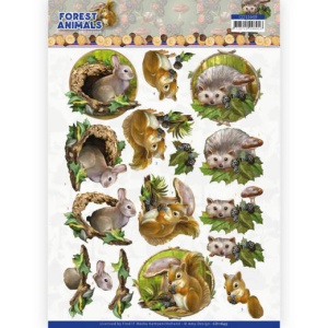 Amy Design knipvel Forest Animals - Rabbit CD11649 (Locatie: 1532)