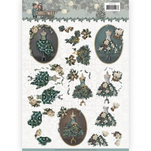Amy Design knipvel Kerstmisjurk CD11150 (Locatie: 0511)