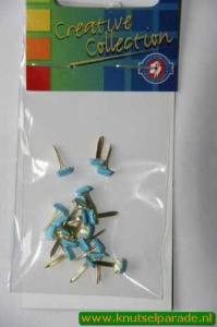 Brad vierkant licht blauw 50 stuks nr.10828/01 (Locatie: 1A )
