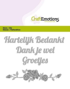 CraftEmotions snij- en embosmal 3 teksten 115633/0306 (Locatie: N043)