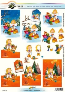 Doe maar knipvel kerst 11055-350 (Locatie: 0126)
