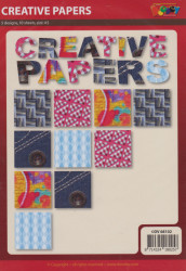 Doodey Creative Papers, 10 vel 5 designs DV68102