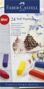 Faber Castell zachte pastelkrijt 24 stuks FC-128224
