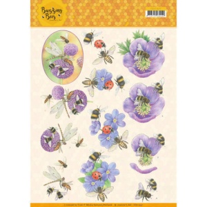 Jeanine's Art knipvel bijen CD11337 (Locatie: 4622)