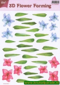 Joy Crafts 3D Flower forming transparant 6018 0009 (Locatie: 1557)