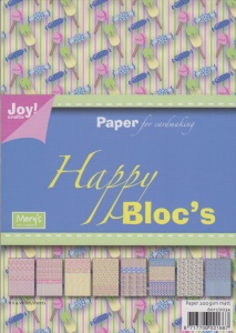 Joy Crafts papierblok A5 happy sweet 6011 0034 (Let op: licht beschadigd)