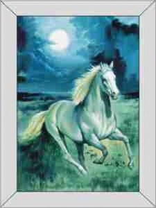 Le Suh 3D schilderij met lijst Paard 4135009 (Locatie: 0203)
