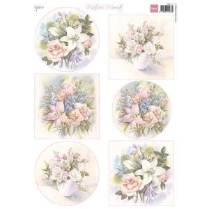 Marianne Design knipvel bloemen MB0171 (Locatie: 2207)
