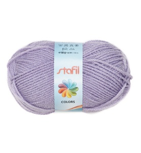 Stafil wol, lila, 50 gram, 133 meter