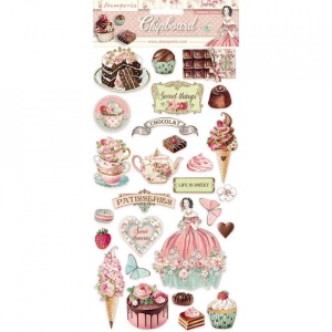 Stamperia Chipboard Sweety 15x30 cm (Locatie: 2938)