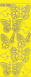 Stickervel geel nr. XP 5801 (Locatie: G226)