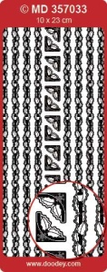 Stickervel goud MD357033 (Locatie: e259)