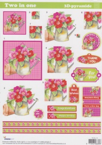 Studio Light knipvel bloemen en labels TIOSL12 (Locatie: 2664)