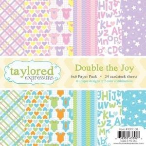 Taylored Expressions Paperpack, 15x15 cm, Baby TEPP108 (Locatie: s2)