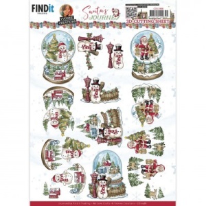 Yvonne Creations knipvel kerstmis CD11988 (Locatie: 5025)