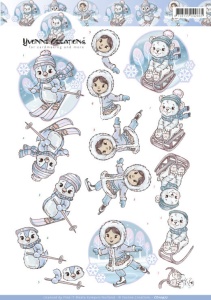 Yvonne Creations knipvel winter CD10977 (Locatie: 1174)