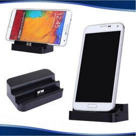 Докинг станция Samsung S5 / Note 3, безжично зареждане + стойка за телефон + Подарък.