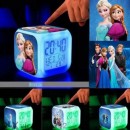 Frozen LED Alarm часовници с термометър с 7 цвята.