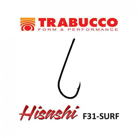 Carlige Trabucco Hisashi F-31 Surf Nr.6 15 buc./plic