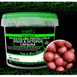 Boilies carlig solubil MG special carp Squid&Octopus Capsuna