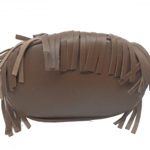 Geanta maro tip bucket din piele naturala Rosello