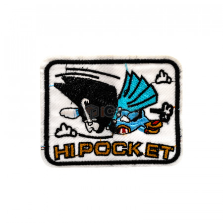 Emblema brodata HIPOCKET 9.5x7.5cm