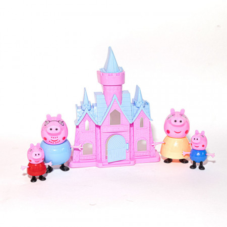 Purcelușii Peppa Pig și castelul fermecat
