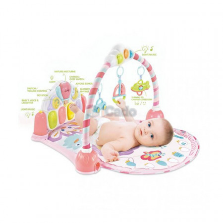 Saltea de joacă cu pian Lay & Play model 8869C poza 3