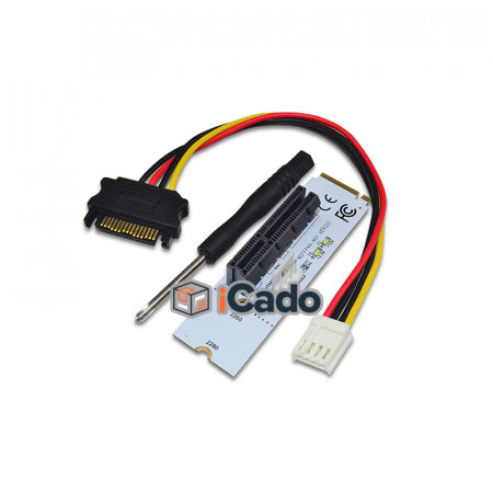 Adaptor / Riser M2 PCI-E 4x pentru slotul NGFF de pe placa de bază