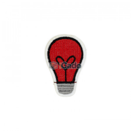 Emblema brodata in forma de bec 4x6cm