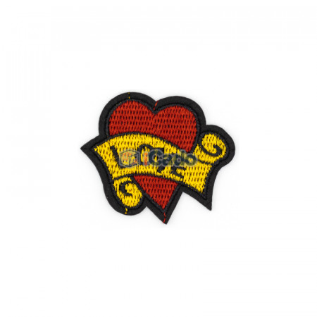 Emblema brodata Love 6x5cm