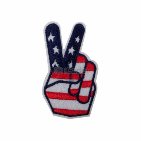 Emblema brodata Victorie 6x3.5cm America