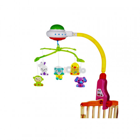 Carusel muzical pentru bebeluși Crib Bell 917 poza 1