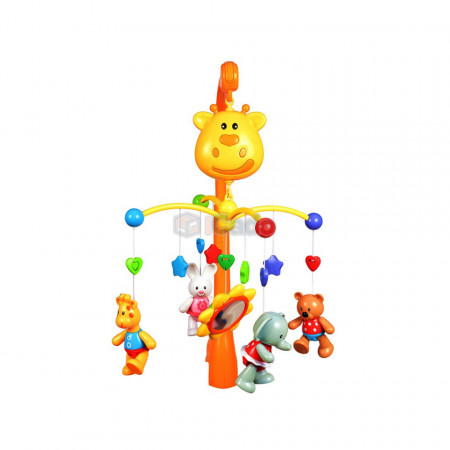 Carusel muzical Girafă pentru bebeluși GoodWay 6919 poza 2