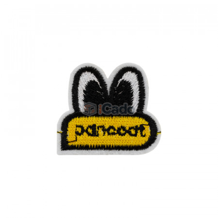 Emblema brodata pancoat 4x3.5cm