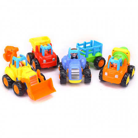 Set de 4 Vehicule Utilitare, model Hola 326 poza 2