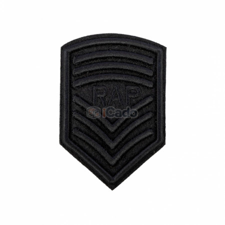 Emblema brodata RAP 5.5x8cm