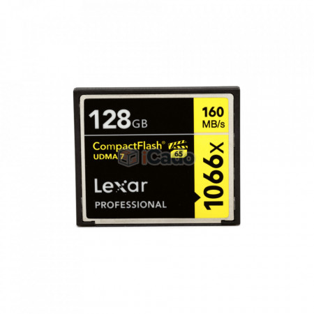 Card Compact Flash Lexar Professional 128GB 160MB/s 1066X (UDMA 7) poza 1