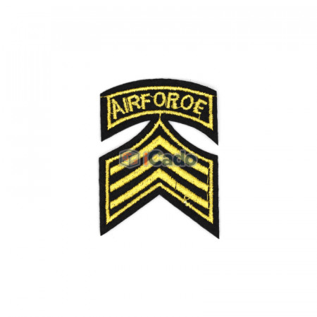 Emblema brodata Air Force 5x6.5cm
