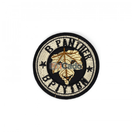 Emblema brodata Panther 7x7cm