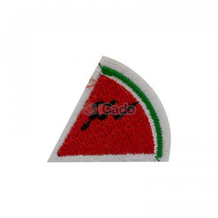 Felie de pepene brodata 3.5x3.5cm
