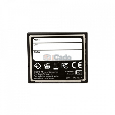 Card Compact Flash Lexar Professional 128GB 160MB/s 1066X (UDMA 7) poza 2