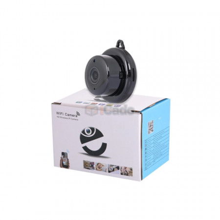 Mini cameră video E06 cu IP (DHCP) și WiFi 1080p poza 4