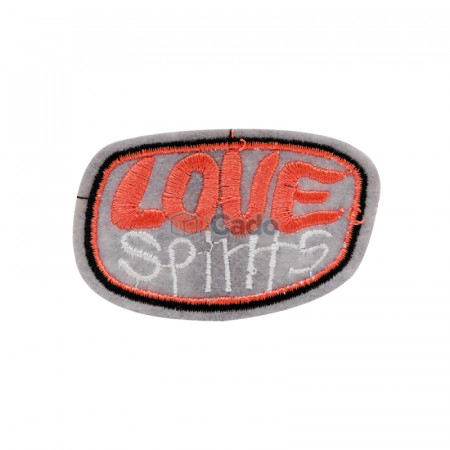 Emblema brodata Love Spirits 6.5x4cm