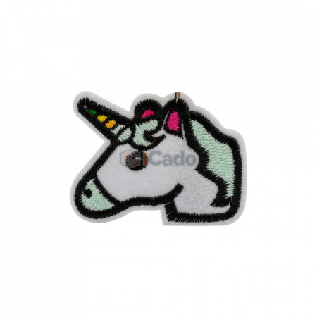 Unicorn brodat 6 x 4.5 cm
