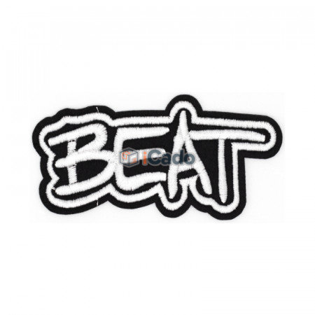 Emblema brodata Beat 10x5cm