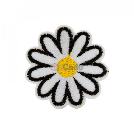 Floare brodata 4.5x4.5cm