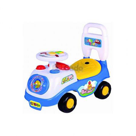 Mașină fără pedale albă model Time Scooter QX-3342