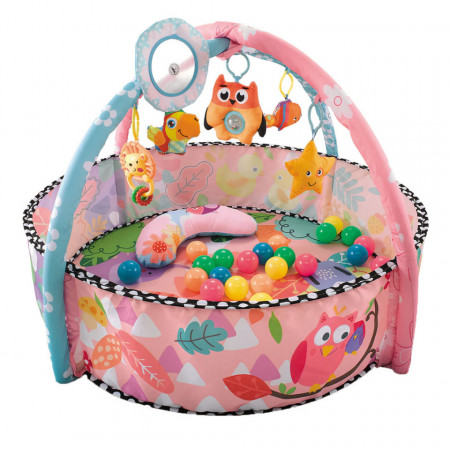 Saltea de joacă 2 in 1 Happy Space Play Gym model JL626-1C